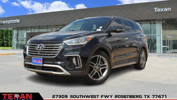 HYUNDAI SANTA FE 2018 KM8SR4HF0JU284203 image